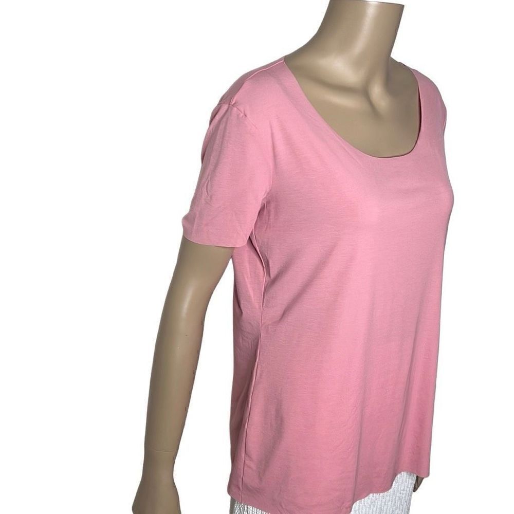 NWT Wolford Aurora Pure Shirt Brandied Apricot Pink M - Picture 4 of 11